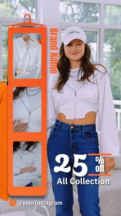 Crop Zip Hoodie 