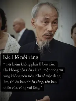 Bác Hồ nói rằng
