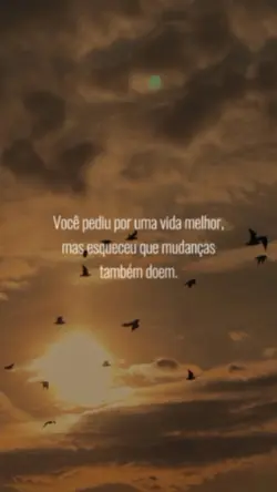 mudanças