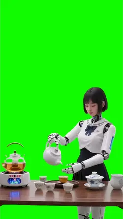 humanoid greenscreen