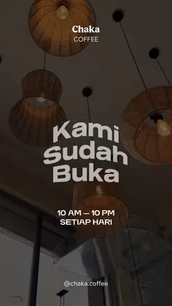 Kami Sudah Buka
