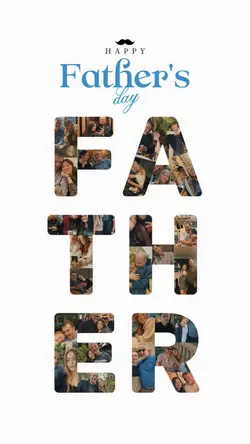 Father's day collage