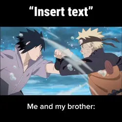 NARUTO FIGHT MEME