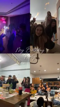 my bday party 
