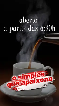 café aberto