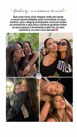 parabéns amiga 💘
