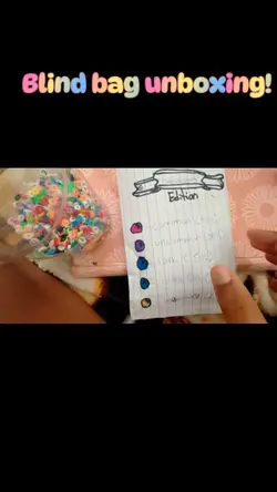 Blind bag unboxing 