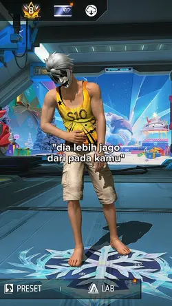 dia lbih jago