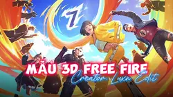 MẪU 3D FREE FIRE HOT