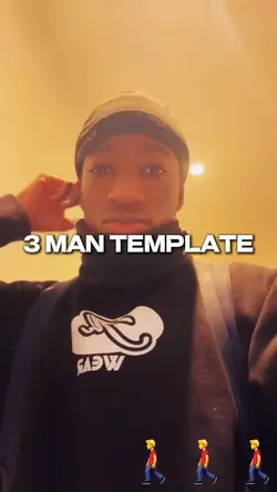 3 man template