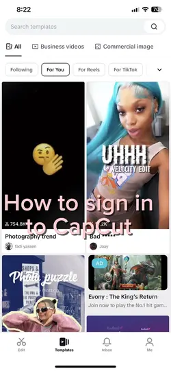How to sign in