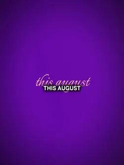 This august