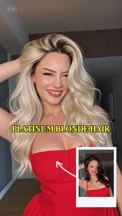 Platinum Blonde Hair
