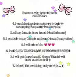 WHY I SHOULD!!