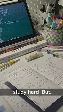 study hard but..