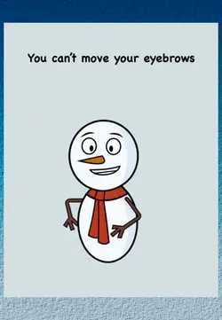 move your eyebrows 
