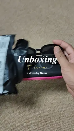 Unboxing Time