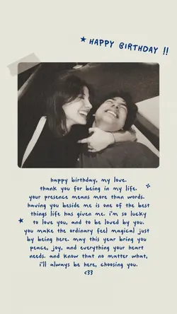 happy birthday 