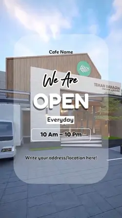 Promosi Cafe