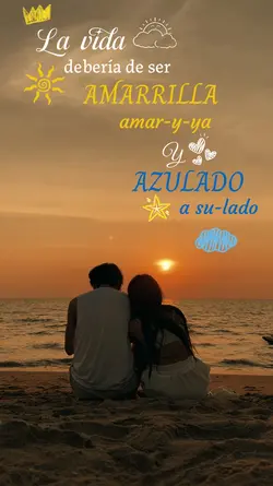 Amarilla y Azulado