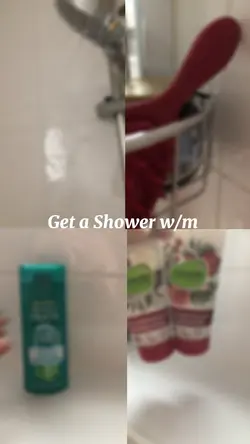 A shower w/m 