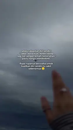 Penat sebenarnya 