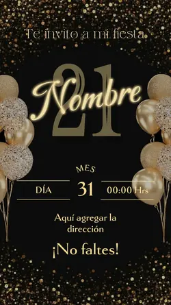 Invitación cumpleaño