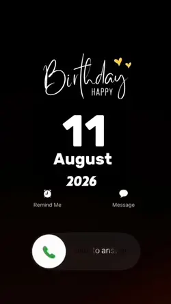 Hbd 11 August 2026