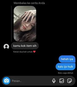 heheh iya