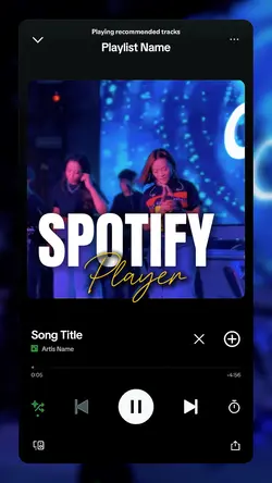 Spotify Template