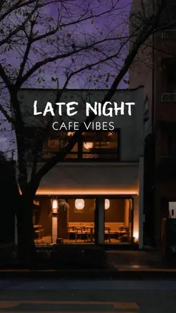VLOG CAFE VIBES NIGH