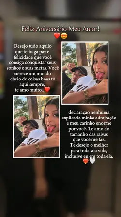 parabéns meu amor