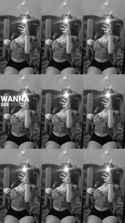 black and white