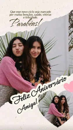 Aniversário Amiga
