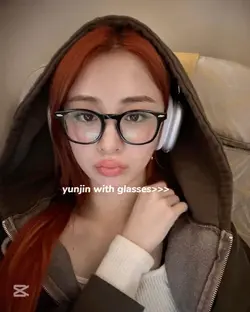 WITH GLASSES 