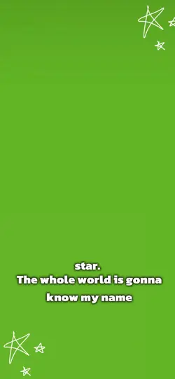 I’m a star