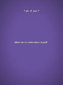 allow me to reintro-
