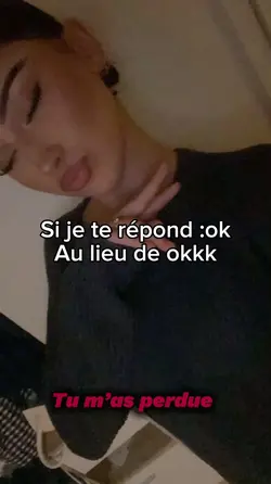 Tu m’as perdue 