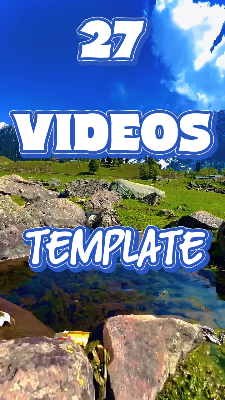capcut template cover