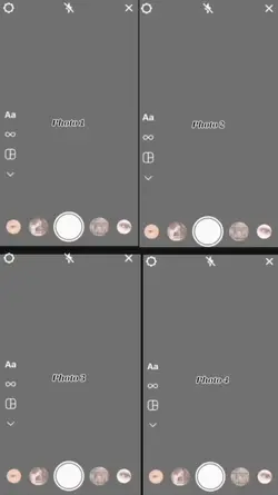 Four photos
