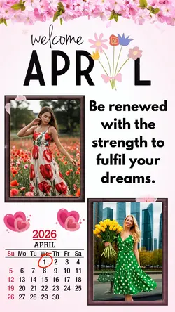 WELCOME APRIL 2026 