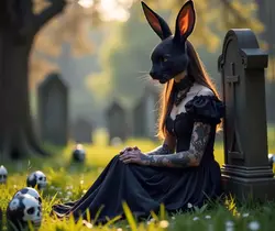 Bunny funeral 