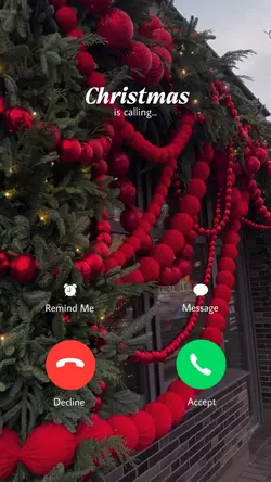 Christmas is calling