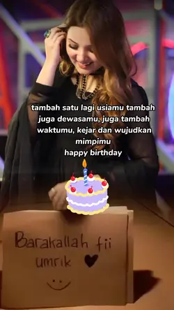Selamat ulang tahun 