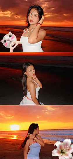 3 photos