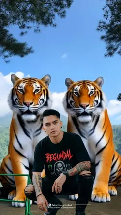 harimau kembar
