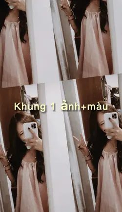 Khung 1 ảnh+màu