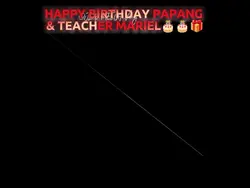 Happy Birthday 