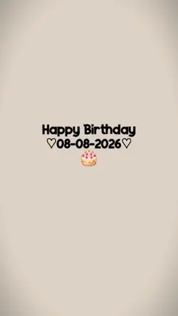 birthday 08 august
