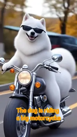 The Dog Is Riding